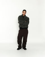 Sherpa Half-zip, teal