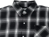 A-ekid overfit check pocket shirt