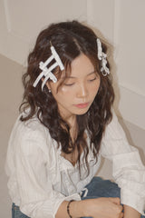 LACE RIBBON HAIRPIN 2PS SET