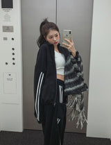 リバースフリースストリングトラックパンツ