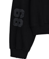 mid horse zip up (black)