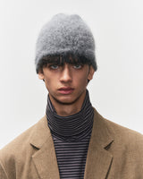 Bluesf angora knit beanie