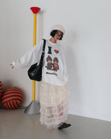 モンチアンバランスドアイラブTシャツ