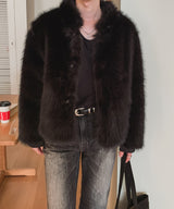 Cudi Over Fur Jacket