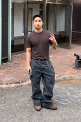 [1+1] Ribbed Muscle Fit Short Sleeve