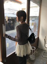 カボラップビスチェボーダーTシャツ