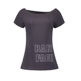 ベビーフェイス ボックス Tシャツ[CHARCOAL]
