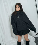 UNISEX ケミカルハイネックパーカー