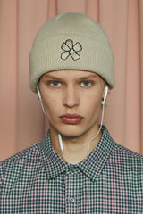 フラワービーニー / FLOWER BEANIE / BEIGE
