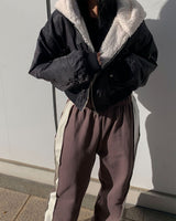 ファーma-1 クロップジャンパー