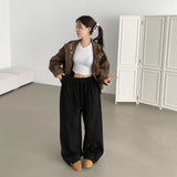 SHORT / ツーウェイヘムスナップバンディングスリットワイドフィットコットンパンツ