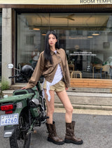ピークローコットンショーツ