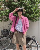 ルーシーピグメントクロップシャツ
