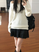 Neff Off-Shoulder Knitwear (3 colors)