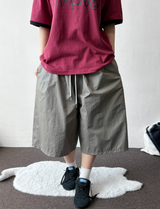 Delight Double-Coated Sturdy Nylon Bermuda Shorts  3 Colors 