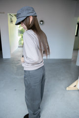 mild v-neck hood zip-up(3colors)