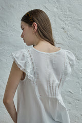 Bird button blouse