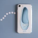 [jellyhard] blue dot shoes case 