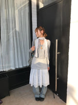 Nekie Dot Halterneck Sleeve 