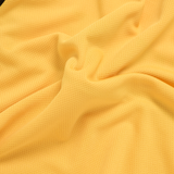 25SS COLORING PIPING FOOTBALL JERSEY SHORT SLEEVE T-SHIRT YELLOW