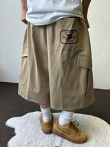 Mighty Hip Patch Cargo Bermuda Shorts 3color