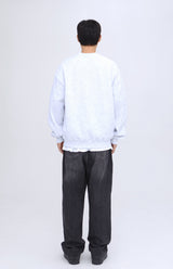 Sand-Washed Wide Denim Pants (JBTPNT-0034)