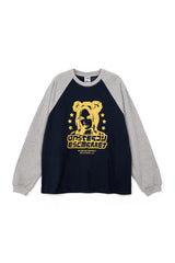 ラグランロングスリーブTシャツ_ネイビー