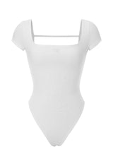 Athletic bodysuit - white