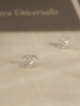 Beautiful double C earrings