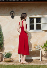 Charlotte Dress Red
