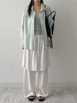 Pastel Poplin Cotton Over Fit Shirt