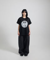 RIB CD TSHIRT-BLACK
