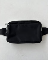 [UNISEX] Square hip belt mini bag