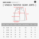 Vineca Twisted Seam Jorts