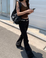 Reveローブーツカットパンツ