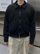EL cut suede jacket 3C