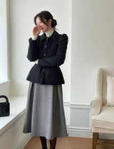 Lumi Belt Collar Puff Short Padded JK Belt Set