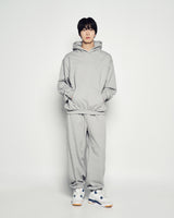 25FW ダブルラインロゴパンツ メランジ