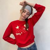 バニー スウェットシャツ(red)