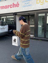No.1002 st hand warmer hairy KNIT (4color)