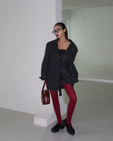 Norma Oversized-Fit Wool Half Coat
