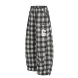 Kael Vintage Check Balloon Pants