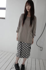 tied dot skirt (2c)