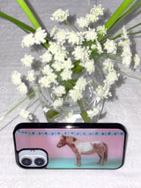 Pony's Bath Time Glass Bumper Case