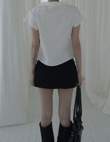 Asel Unbalance Sailor Blouse