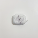 [MADE] grayish logo airpod case (matt)