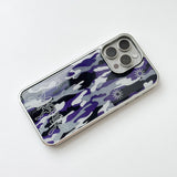 スラバーストカモフラージュフォンケース (SV_Purple)
