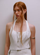 Shell Necklace (Silver)
