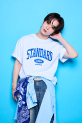 オクトパスフットボールTシャツ×バンダナ（ネイビー）