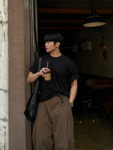 Soft sig roll-up short sleeve t-shirt